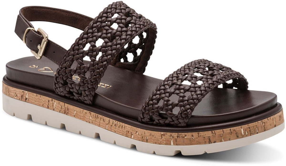 Marco Tozzi Dames Sandaal 2-28407-46 317 F-breedte Maat: 36 EU