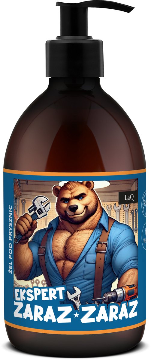 LaQ Douchegel voor Mannen - Vegan - 500 ml
