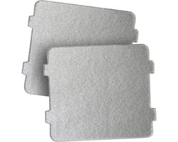 2x plaque en mica Dparts compatible avec Bosch Siemens Whirlpool Hotpoint Ariston Indesit - Plaque en mica n° C00293815 - 482000032027 - 49006032 - 00606320