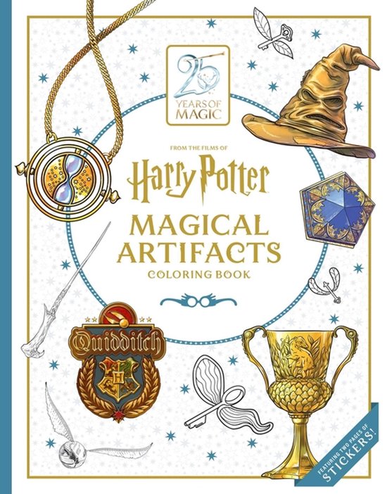 Harry Potter: Magical Artifacts Coloring Book - cover