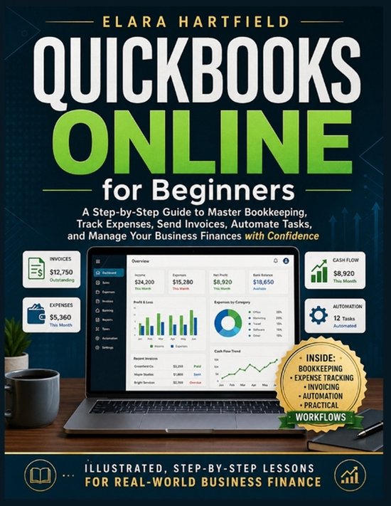 QuickBooks Online for beginners - cover