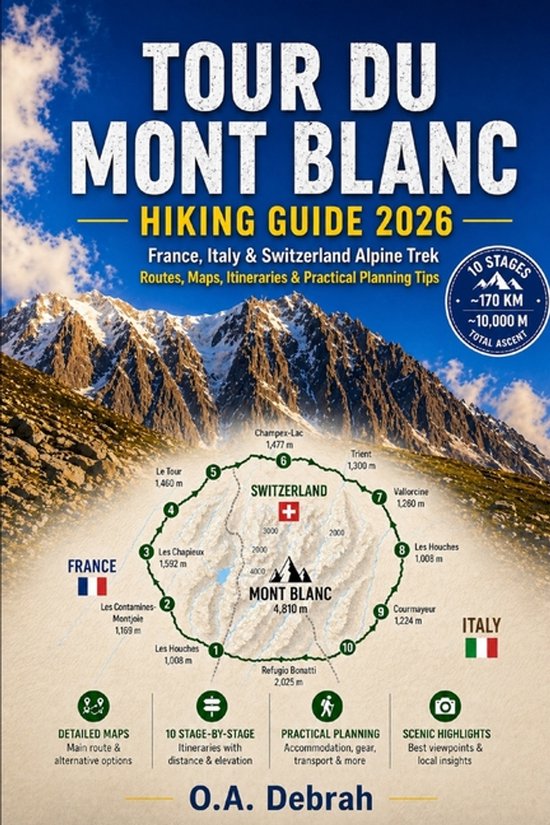 The Wild Paths Collection- Tour Du Mont Blanc Hiking Guide 2 ... - cover