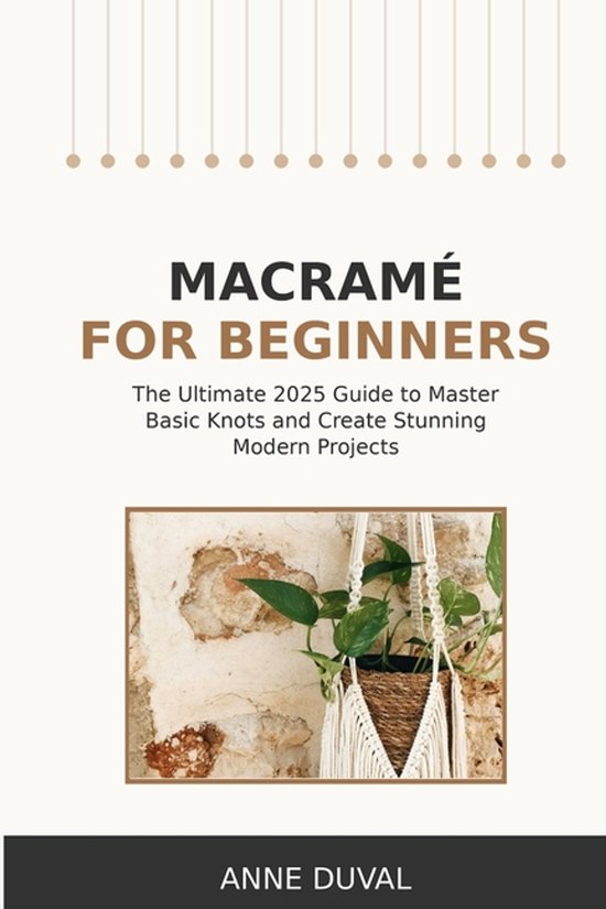 Macramè- Macramé for Beginners - cover