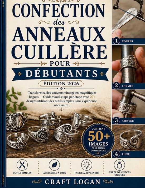 Confection des anneaux cuillère pour débutants (édition 2 ... - cover