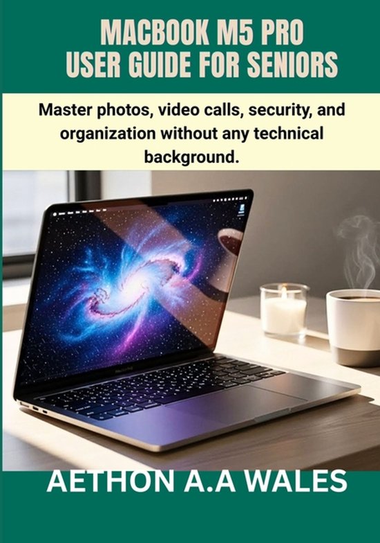 Macbook M5 Pro User Guide for Seniors - cover
