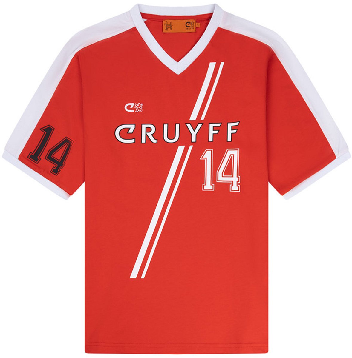 Cruyff - Washington Diplomats Retro Voetbalshirt 1980 + 14