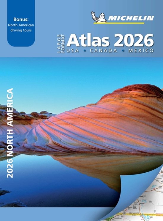 Large Format Atlas 2026 USA - Canada - Mexico (A3-Paperback) - cover