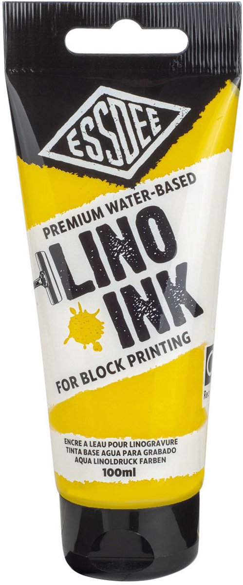 Essdee Lino Inkt - Geel 100 ml