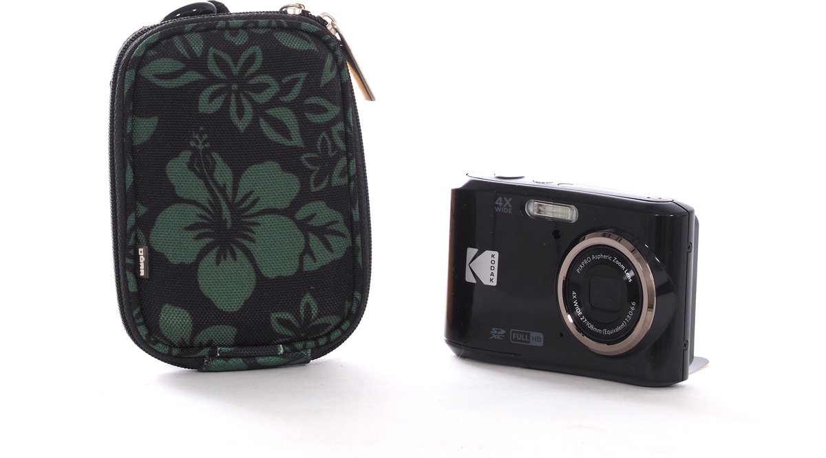 Kodak Pixpro FZ45 - Compactcamera - Zwart - + 32GB geheugenkaart - + Tas