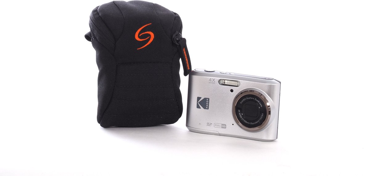 Kodak Pixpro FZ45 - Compactcamera - Zilver - + 32GB geheugenkaart - + Tas