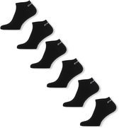O'Neill - Unisex Sneakersokken - 6-pack - Maat 39/42 - Zwart