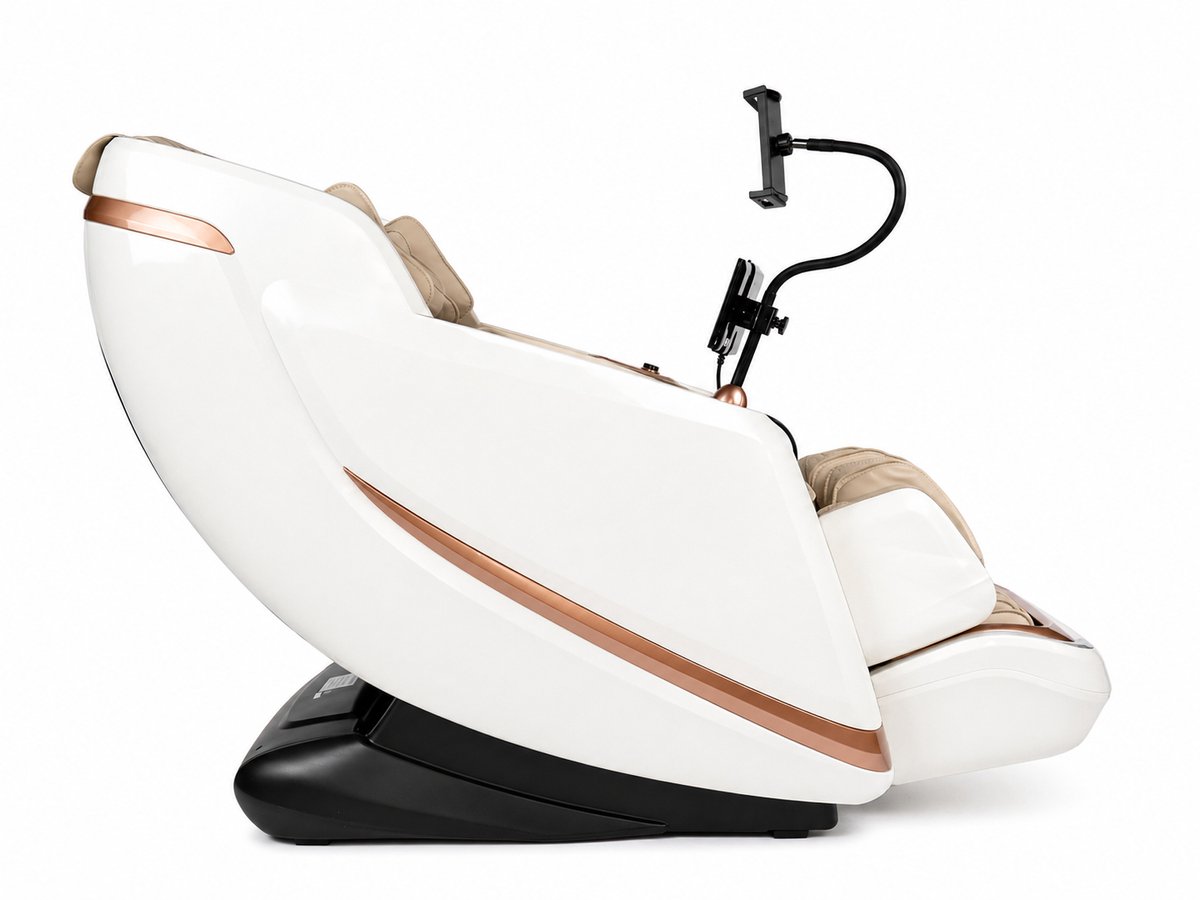 Bol.com Pearl - Elektrische Massagestoel - Relaxstoel - Loungestoel - Ontspanningsstoel - Massagefauteuil - Verschillende massag... aanbieding