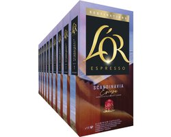 L'OR Espresso Destinations Scandinavia Koffiecups - 10 x 10 capsules