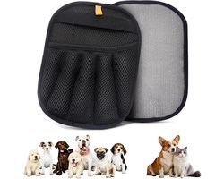 Kattenhaar Verwijderaar Handschoen - Huisdierhaar Verwijderaar - Elektrostatische Ontharingshandschoen - Handschoenen voor dierenhaar - Voor Hond En Kat - Herbruikbaar