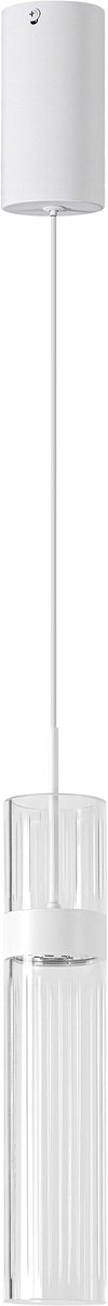 Lemlit LED Hanglamp 1 Lichts - Moderne Hangverlichting met 3 Kleurtemperaturen - Voor Woonkamer Keuken en Slaapkamer - Wit