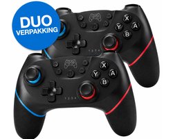 2x Draadloze Controller Geschikt voor Nintendo Switch & Switch 2 - Ergonomische Handvat Gripstand