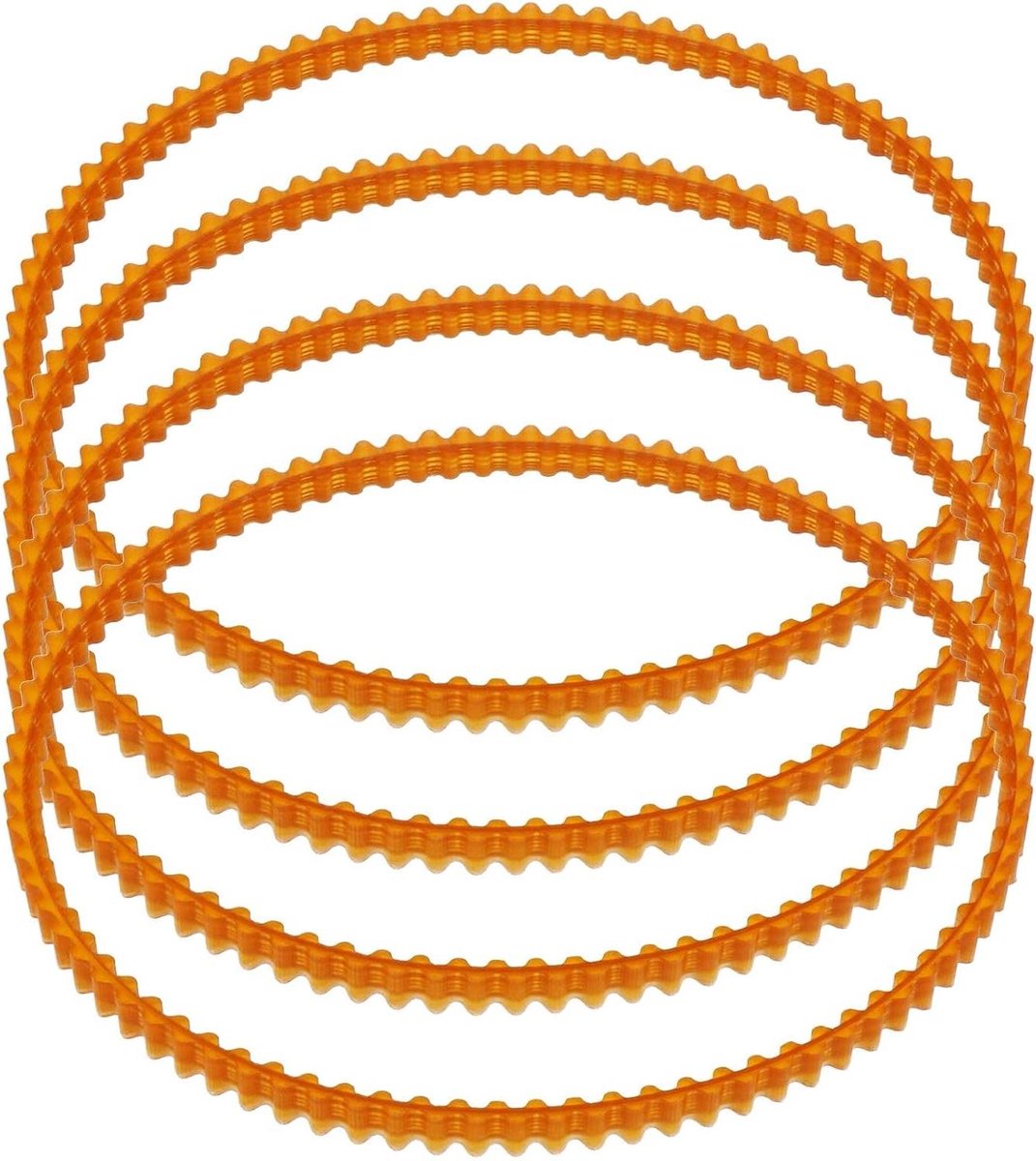 Naaimachine Motor Riemen - Aandrijfriemen Naaimachine - Naaimachine Reparatie - Neopreen Materiaal - 350mm Lengte - Oranje