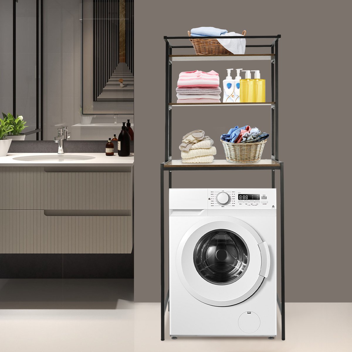 Velmio Wasmachine Kast - Was/Drogerkast thumbnail 3