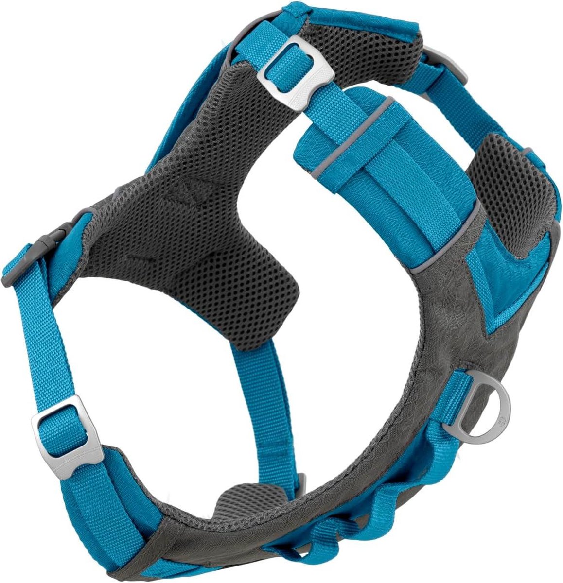 Hondenharnas - Honden tuigje - Actieve wandelingen - Ademend mesh materiaal - Maat S - Blauw