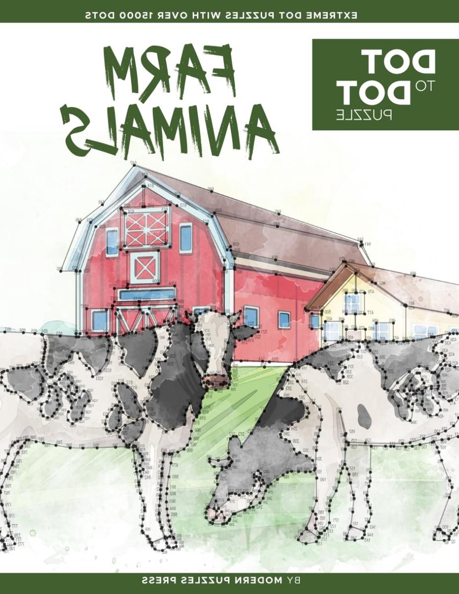 Dot to Dot Puzzel - Tekenen Boek - Ontspanning Tekenen - Meer dan 15000 Stippen - 21.59 x 27.94 cm