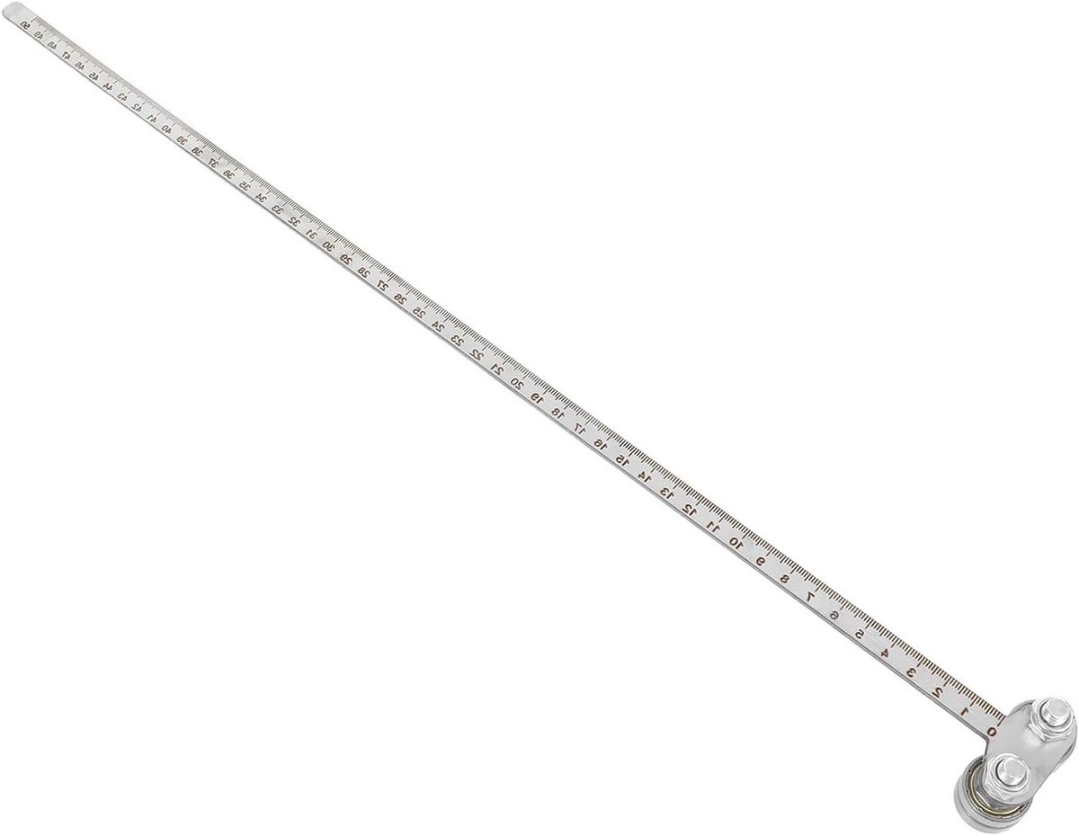 Cirkelzaag Gids - Zaaggeleider - Precisie Houtbewerking - Roestvrijstalen Constructie - 54 cm Lengte - Zilver