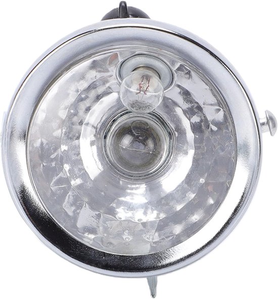 Dynamo Koplamp Set - Fietsverlichting Achterlicht - Veilig Fietsen - Robuuste Metalen Behuizing - 12V 6W - Zwart — afbeelding 5