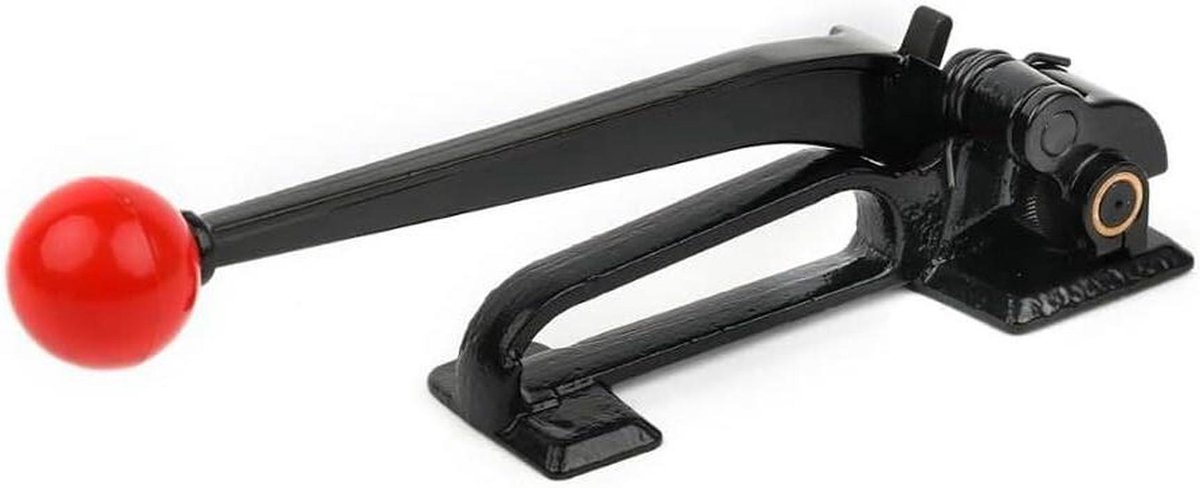 Stalen Bandspanner - Verpakkingsgereedschap - Lading Zekeren - Robuust Tandwielontwerp - 3/8 tot 3/4 inch - Zilver
