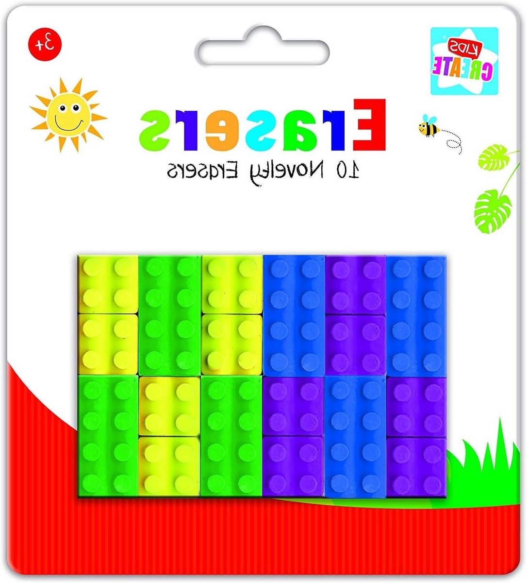 Bakvorm Gum - Knutselgum - Creatief Maken - Vormen Speelgoed - 297x21x2 cm - Gesorteerd