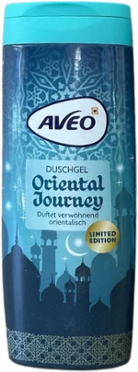Aveo Douchegel Oriental Journey - 300 ml | Oriëntaalse Geur - Verzorgende Douchegel | Limited Edition