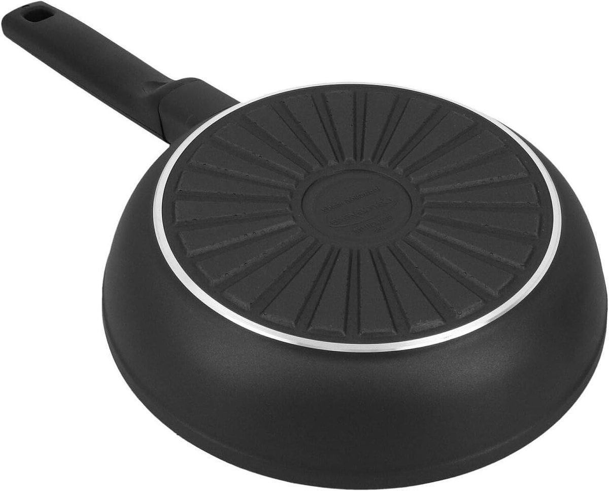 Koekenpan - Koekenpan - Dagelijks Koken - Antikleef Ceraforce - 20 cm - Zwart
