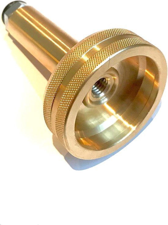 LPG Adapter - Gas Aansluiting - Fles Vullen - Versterkt Staal - 10 mm - Zilver — afbeelding 2