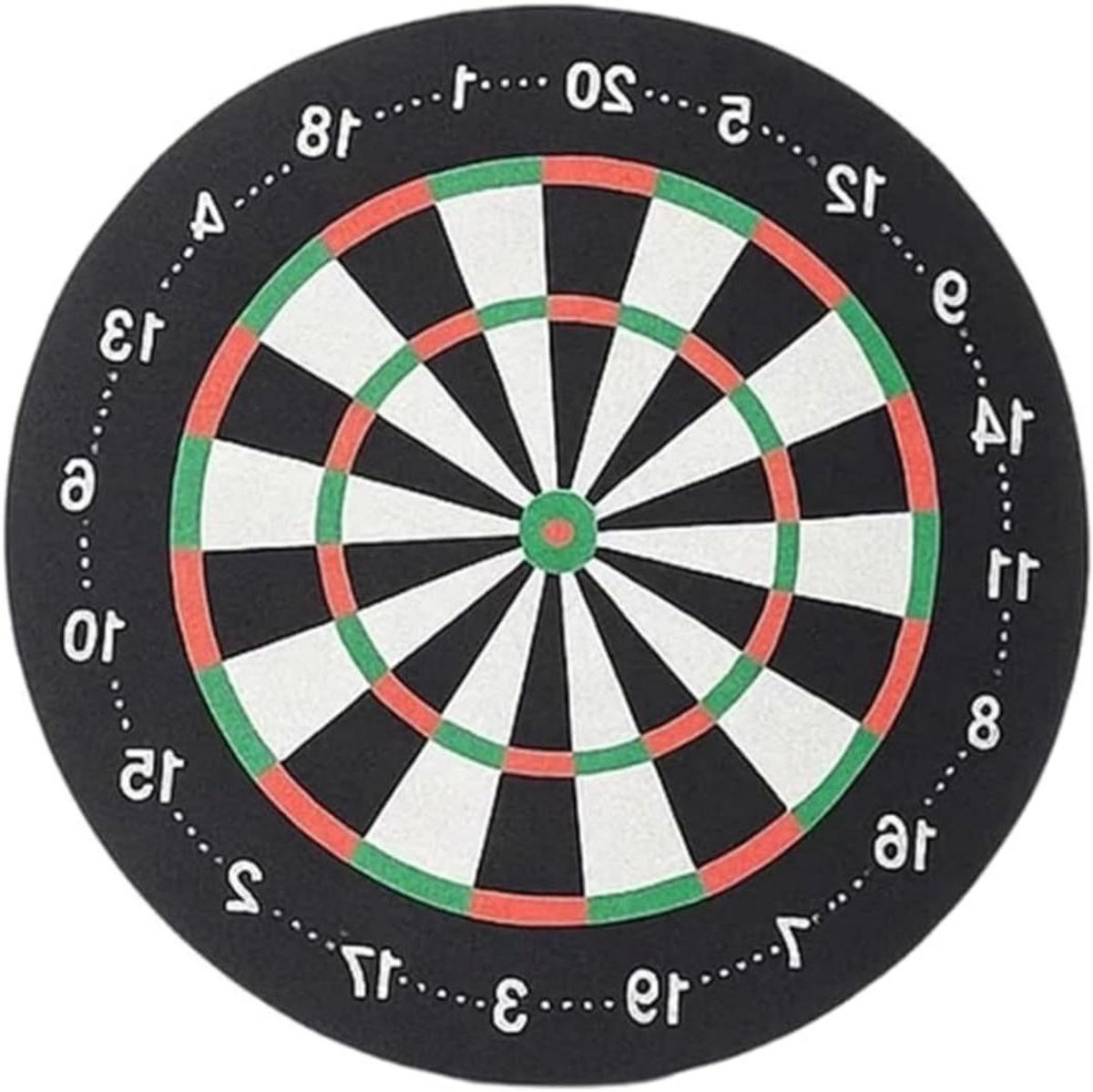 Dart Station - Dart Opbergrek - Darts Organiseren - Compact Ontwerp - 10cm Diameter - Zwart
