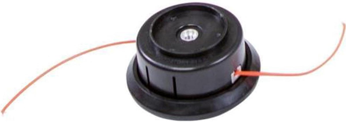 Trimmer Spoel - Draadspoel Grastrimmer - Onkruid Verwijderen - Dubbele Draad - 128 mm Diameter - Zwart