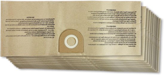 Stofzuigerzakken - Stofzakken Vax - Stofzuigen Thuis - 100% Compatibel - 10 Stuks - Wit