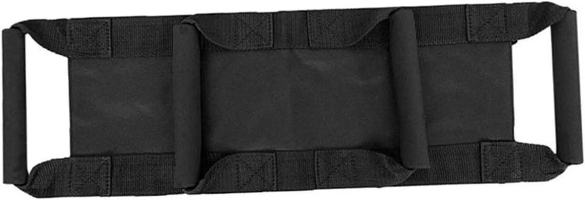 Motorfiets Rijgordel - Passagiersgordel Heupgordel - Veilig Rijden - Verstelbare Positie - 55 x 175 x 2 cm - Zwart