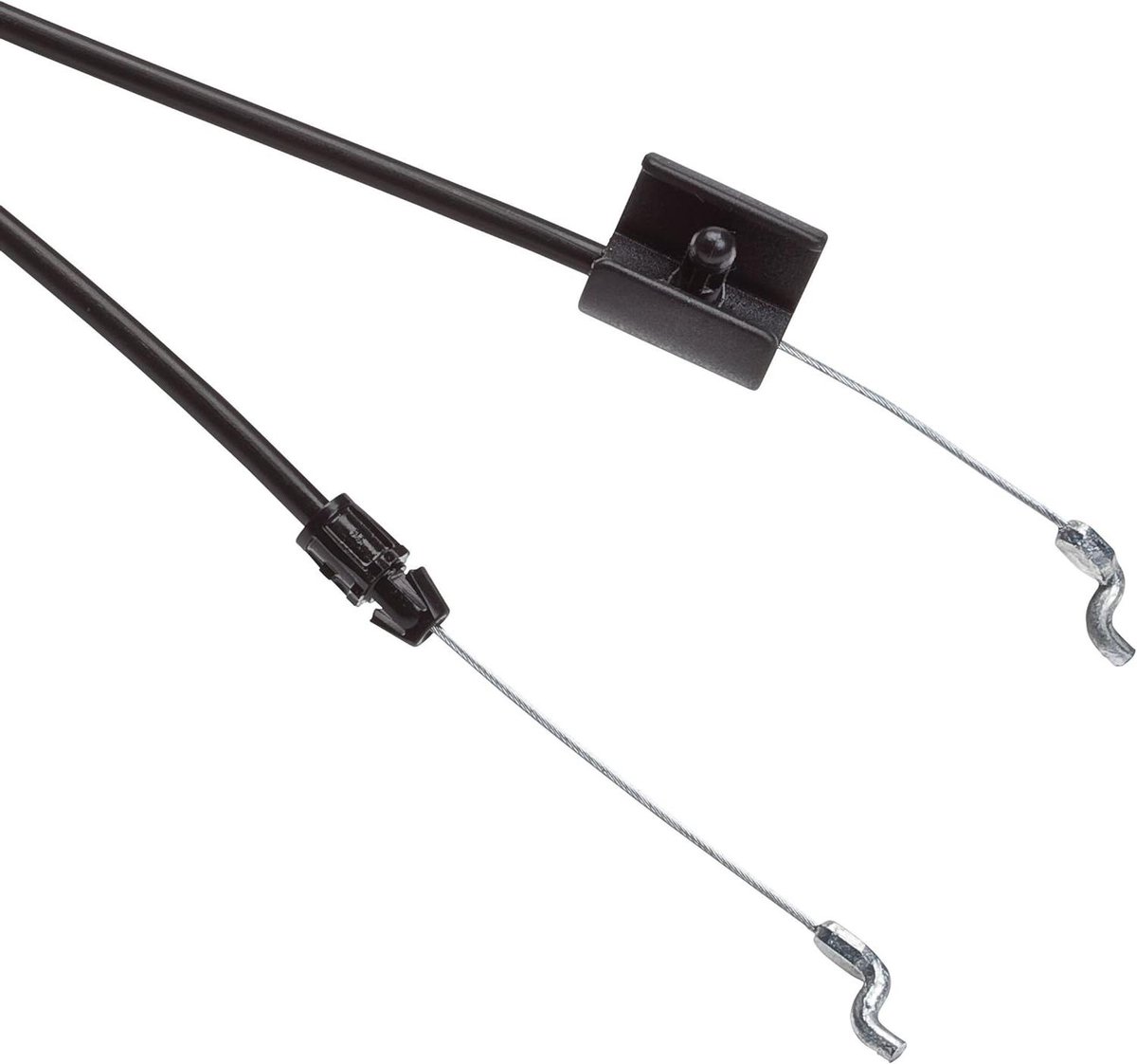 Controle Kabel - Stuurkabel Grastrimmer - Reparatie Gazonmaaier - Directe Vervanging - 12.7 cm - Zilver