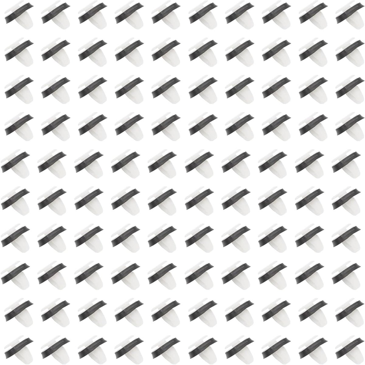 IMstore - Door Trim Clips - 100 Stuks - Hoogwaardige kunststof - Auto Montage Clips - Geschikt voor F-i-a-t Ducato - Bumper en Deur Bevestiging