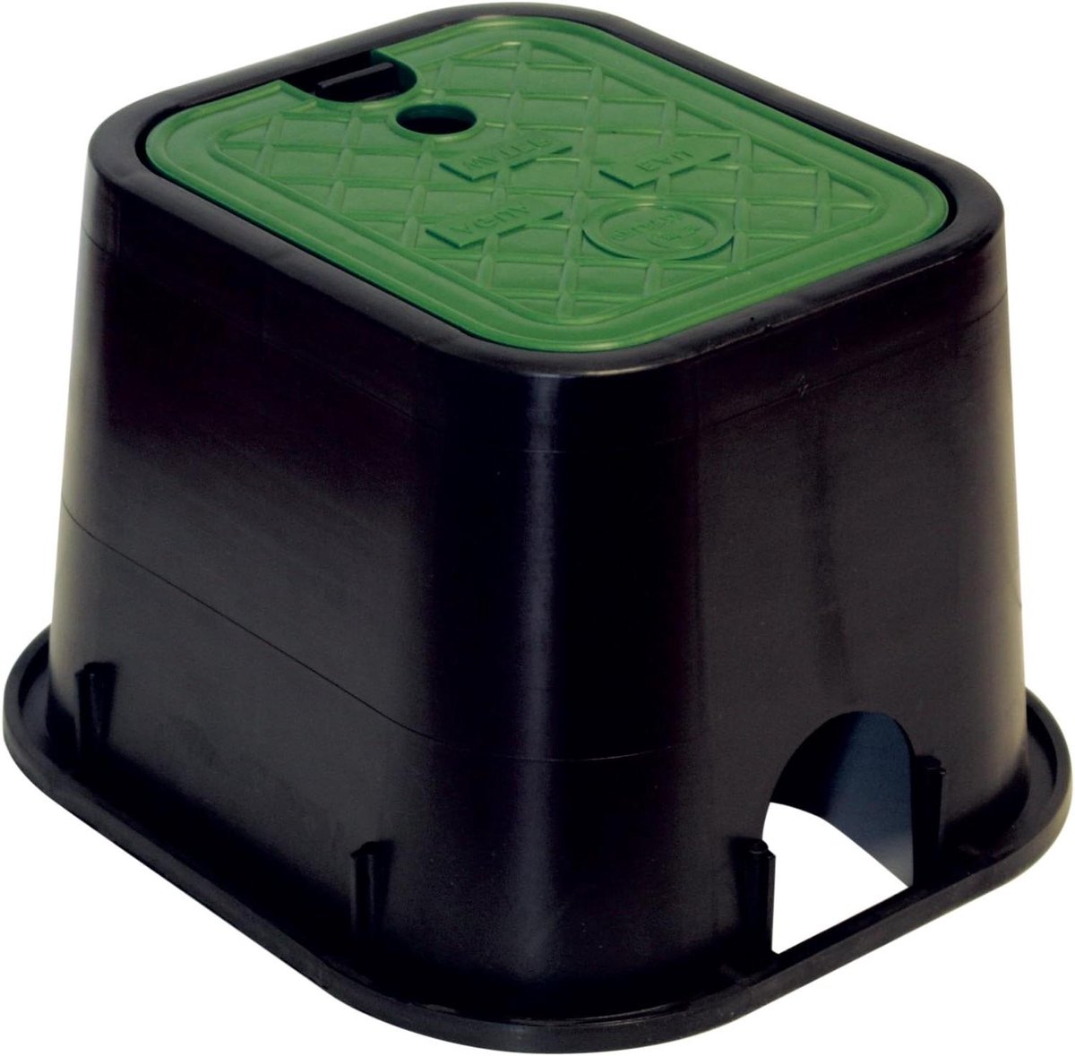 Opzetstuk voor ventiel - Irrigatie accessoire - Tuin bewateren - Vierkante vorm - 21 x 17.5 x 18 cm - Neutraal