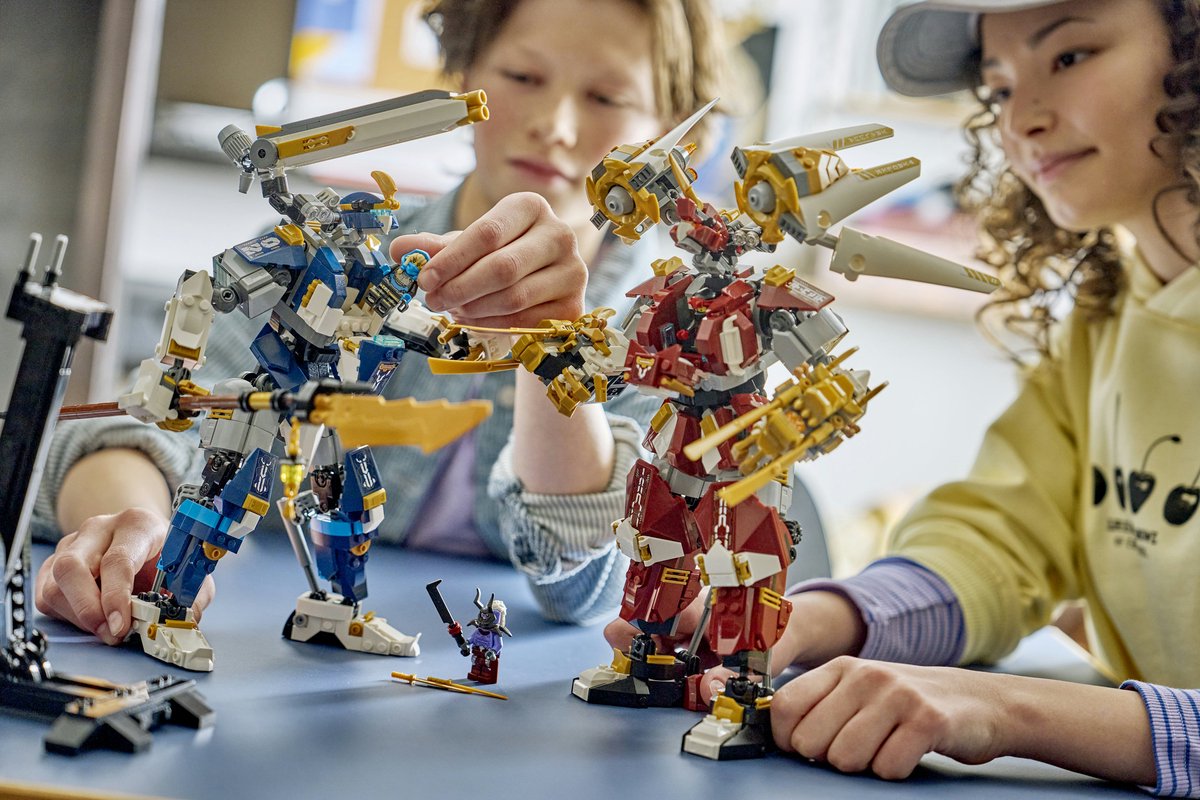 LEGO NINJAGO De Twee Torenhoge Mecha Bouwpakket voor Kinderen met Actiefiguren 71870 – foto 2