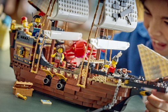 LEGO Creator 3in1 Klassiek Piratenschip Piraten Boot Speelgoed voor Kinderen 31387