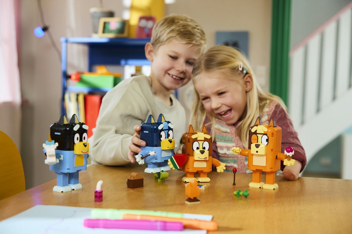 LEGO Bluey Bouwbare Figuren van Bluey en Haar Familie Bouwpakket voor Kinderen 11217 – foto 7