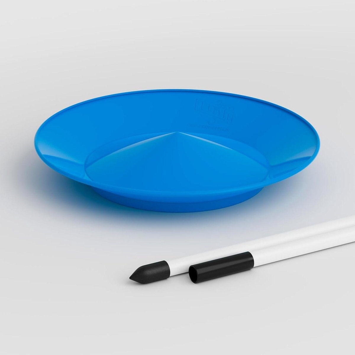 Jongleer BORDER - Cirkelbord Balanceren - Behendigheid Oefenen - Flexibel Geluidsarm - 23 cm Diameter - Blauw