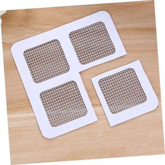 Reparatietape Raam - Horren Reparatie - Gaten Dichten - Zelfklevend - 21 Stuks - Zwart van Merkloos — afbeelding 5