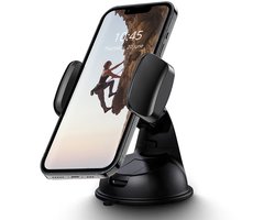 imoshion 2-in-1 Telefoonhouder Auto met Krachtige Zuignap voor Dashboard en Raam - 360° Draaibaar - GSM Houder - Auto Accessories
