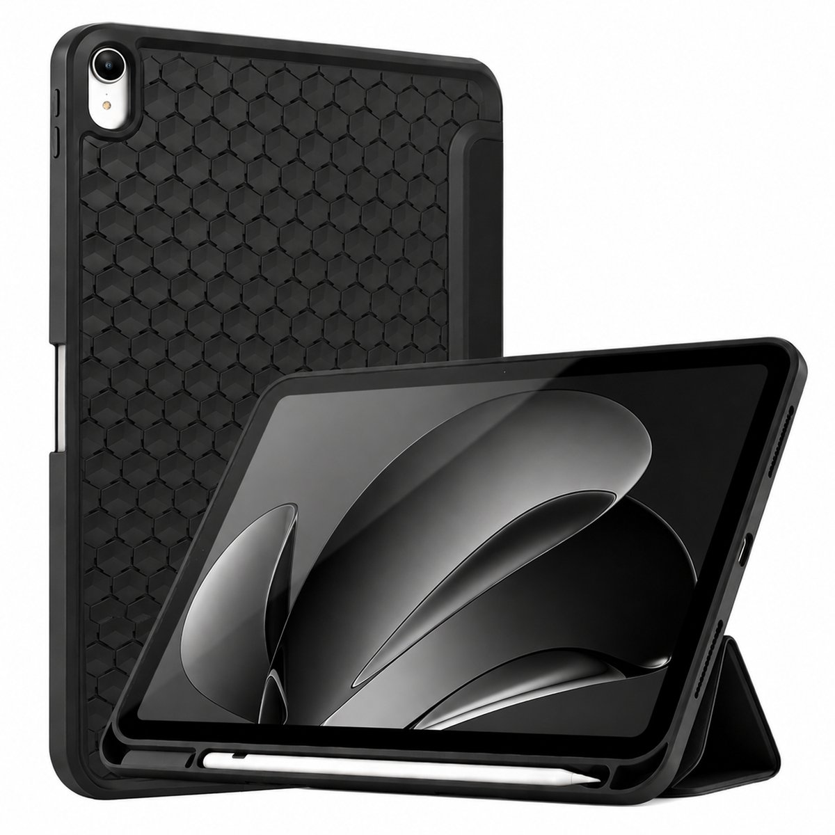 Sounix Tablet Hoes Geschikt voor Apple iPad 11 (2025) A16/iPad 10.9 Inch 10e generatie (2022) - Hoesje - Zwart