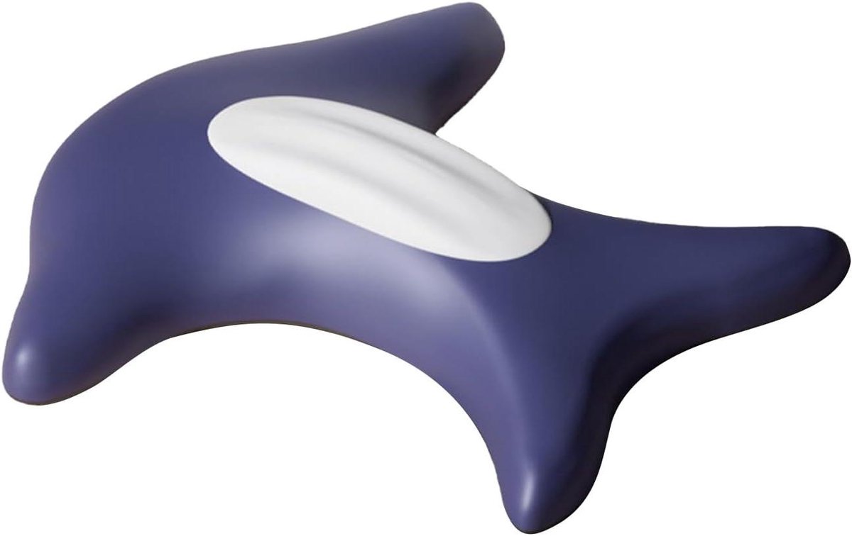 Bekkenbodemtrainer Vrouwen - Bekkenspieren Trainer - Core Stabiliteit - Ingebouwde Warmtefunctie - 21 x 22.5 cm - Zwart/Blauw