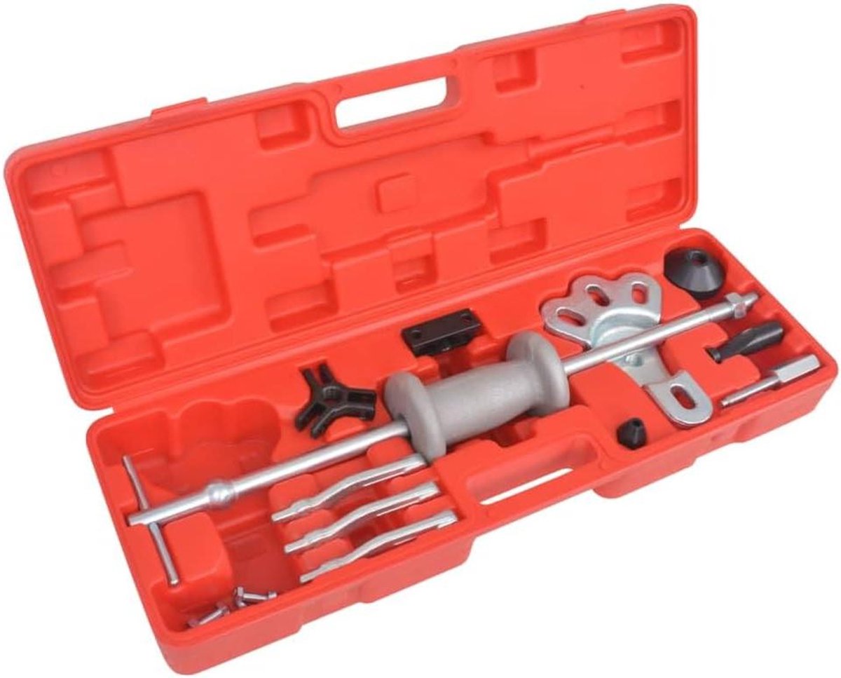 Gereedschap Set - Trekker Set - Auto Onderhoud - Universele Glijhamer - 2kg Hamer - Zwart