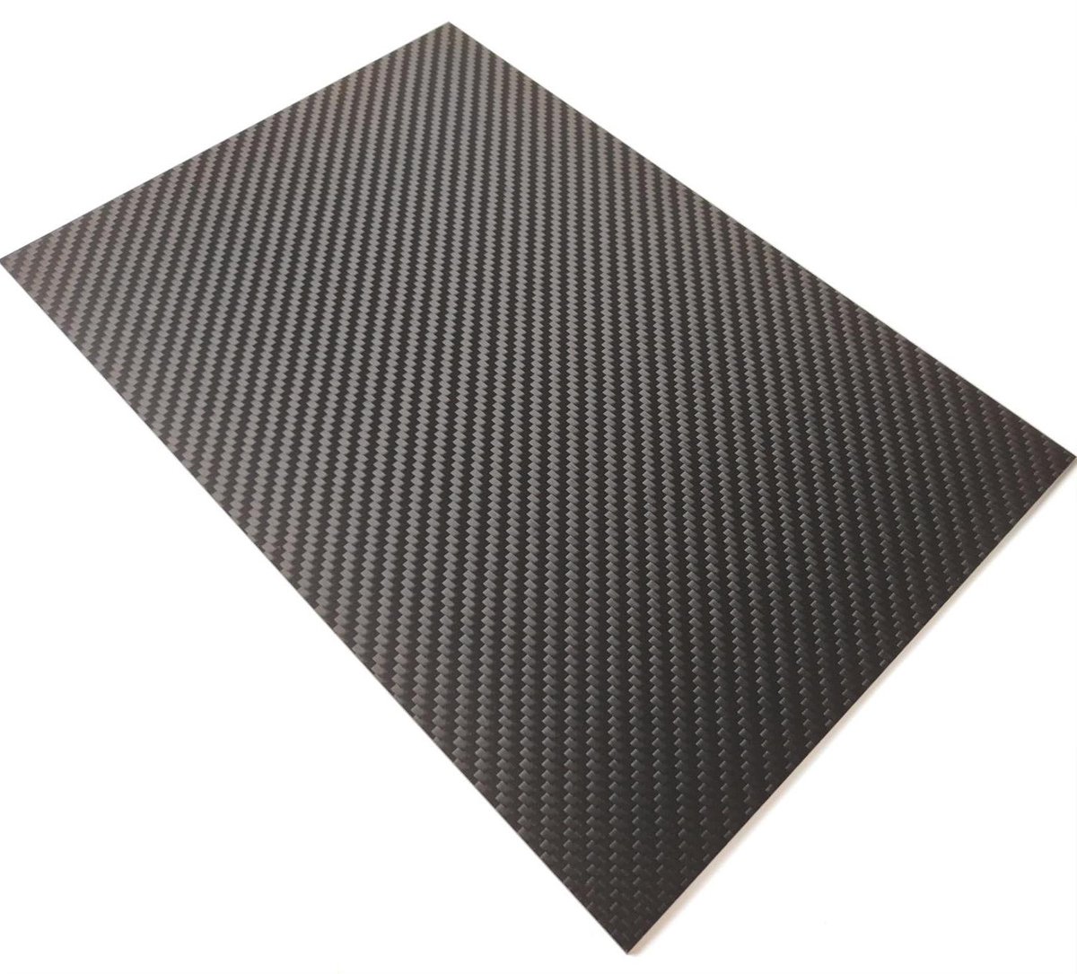Carbon Fiber Plaat - Composiet Materiaal - Modelbouw - 100% Puur Materiaal - 200x300mm 1.5mm - Mat