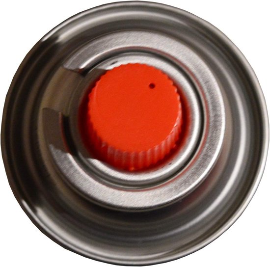 Gascartouches - Universele gasbus - Kamperen en buiten koken - Met ventiel - 400 ml - Aluminium — afbeelding 3