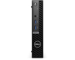 DELL OptiPlex 7010 Intel® Core™ i5 i5-13500T 16 GB DDR4-SDRAM 256 GB SSD Windows 11 Pro MFF Mini PC Zwart
